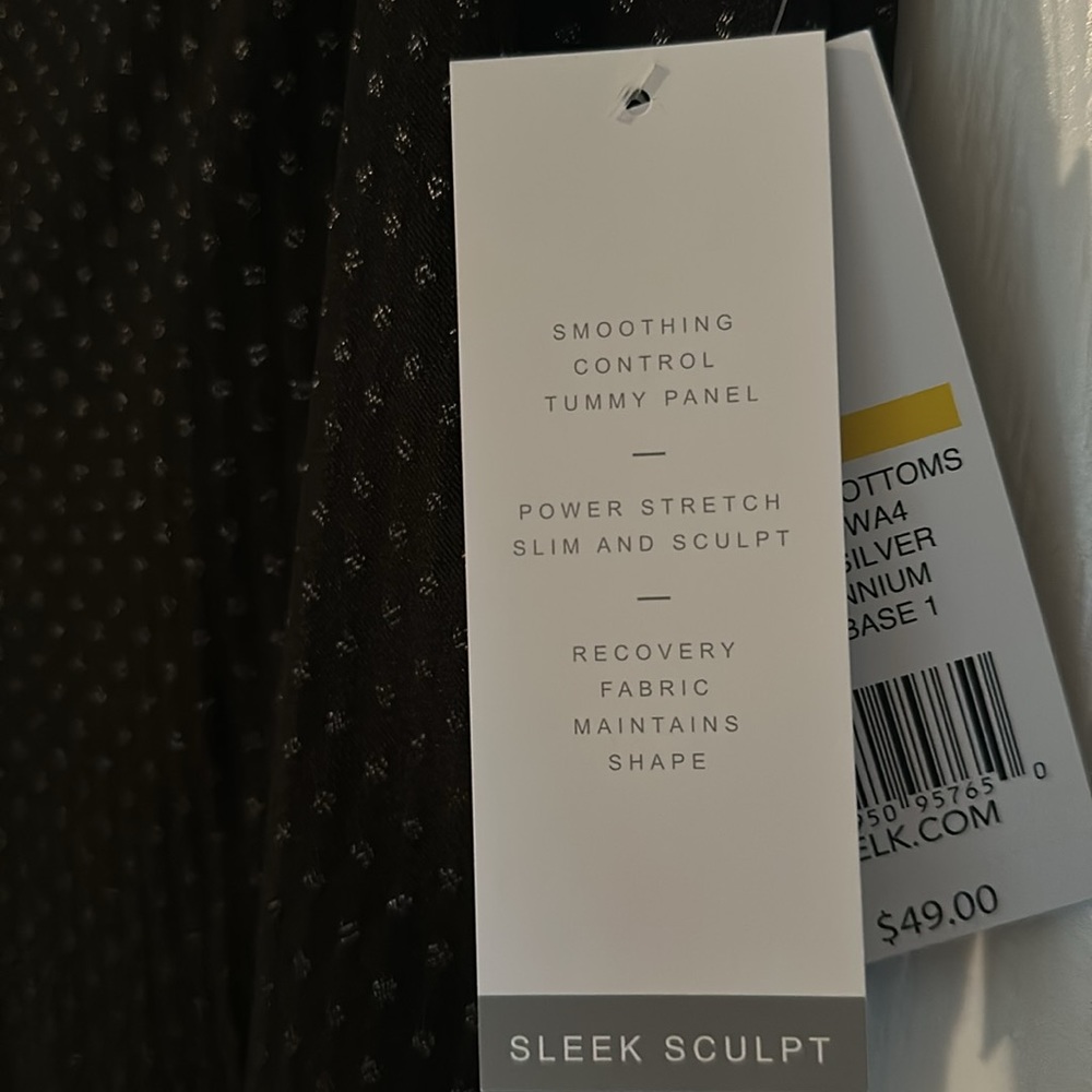 New Directions black/silver Pants - Picture 4 of 5